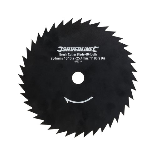 Silverline Bosmaaier Slagmes - Bosmaaierblad - 40 Tanden - Ø 254 mm - Asgat 25.4 mm Silverline Bosmaaier Slagmes - Bosmaaierblad - 40 Tanden - Ø 254 mm - Asgat 25.4 mm