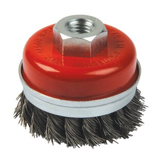 Silverline Komborstel met getordeerd draad - Ø 80 mm - roestverwijdering en lasvoorbereiding