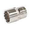 Silverline Metrische Veeltand - 12 Tands Dop - 1/2 Inch - Maat 19 mm Silverline Metrische Veeltand - 12 Tands Dop - 1/2 Inch - Maat 19 mm