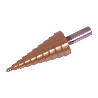 Silverline Trapgatboor - Titanium Coating - Ø 4-22 mm - Nauwkeurige Markeringen
