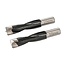 Triton Deuvelmachine boor bits - hardmetaal - dubbele groef - 10 mm - 2 stuks