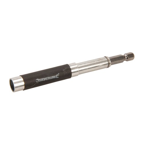 Silverline Magnetische Intrekbare Bithouder 80 mm - 1/4 inch - Zeskant Silverline Magnetische Intrekbare Bithouder 80 mm - 1/4 inch - Zeskant