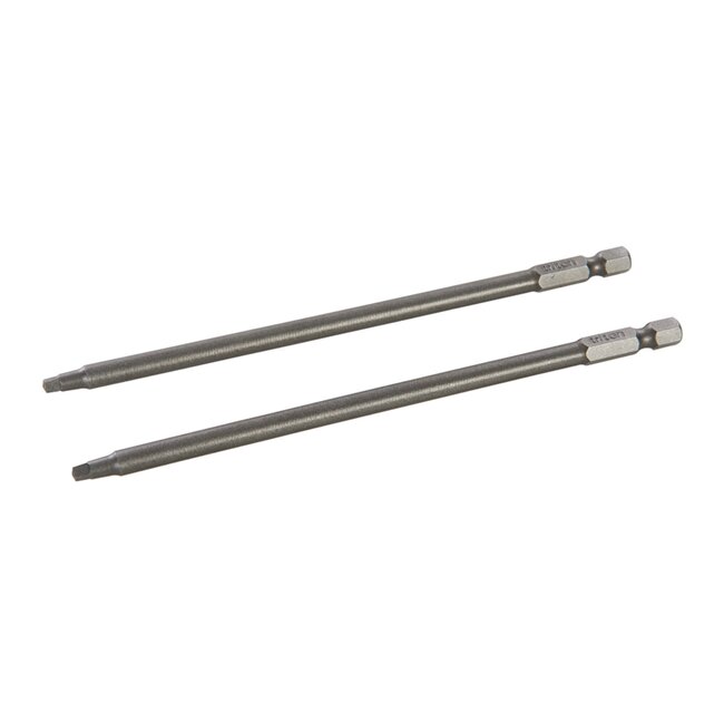 Triton Vierkante schroevendraaierbitset - magneetpunten - 152 mm - 2 stuks