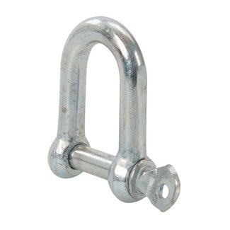Fixman Gegalvaniseerde D-schakel - M8 - Roestbestendig - 10 stuks Fixman Gegalvaniseerde D-schakel - M8 - Roestbestendig - 10 stuks