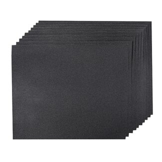 Silverline Nat en Droog - Waterproof Schuurpapier - 230 x 280 mm - Korrel 120 - 10 stuks