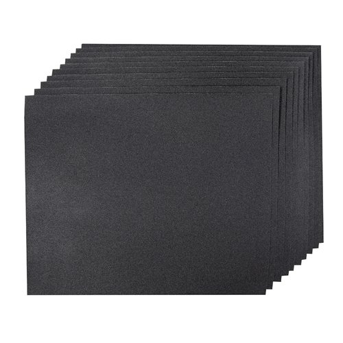 Silverline Nat en Droog - Waterproof Schuurpapier - 230 x 280 mm - Korrel 120 - 10 stuks Silverline Nat en Droog - Waterproof Schuurpapier - 230 x 280 mm - Korrel 120 - 10 stuks