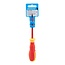 Silverline elektriciens sleufschroevendraaier - chroomvanadium - VDE 1000V geisoleerd - 0,8 x 4 x 100 mm - rood/geel voor elektra