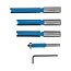 Silverline Frees Bit Keuken Set - 1/2 inch en 1/4 inch - 4 delig