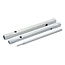 Silverline Mengkraan Aansluitmoersleutel Set - 9/11 en 12/13 mm - 185 mm - 3 delig