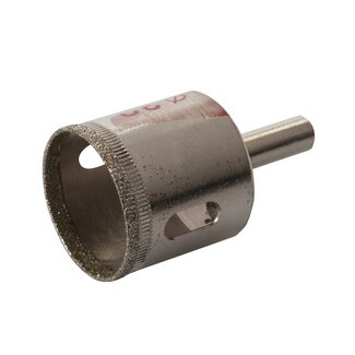 Silverline Gatenzaag - diamant gecoat staal - nauwkeurig boren - Ø 32 mm - zilver - voor keramiek, glas en marmer