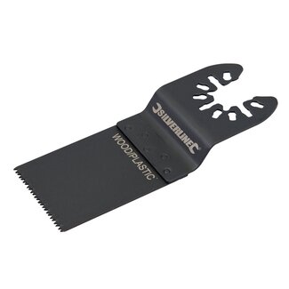 Silverline Multitool zaagblad - invalsnede - 34 mm - universeel ontwerp - open rug