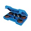 Silverline Schuurkoker Set - 5 Maten - Korrel 80 - Inclusief Opbergkoffer - 25-delig