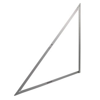 Silverline Opvouwbare winkelhaak - lichtgewicht aluminium - 120 cm - met opbergzak
