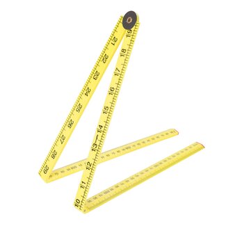 Silverline Inklapbare vouwmeter - 1000 mm - 4-delig - Glanzende afwerking