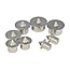 Silverline Centreerpuntenset - Chroom Geplateerd - 8-delig - Ø 6 t/m 12 mm
