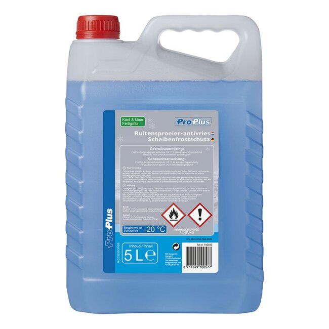 ProPlus Ruitensproeiervloeistof antivries - kant-en-klaar - tot -20°C - 5 liter