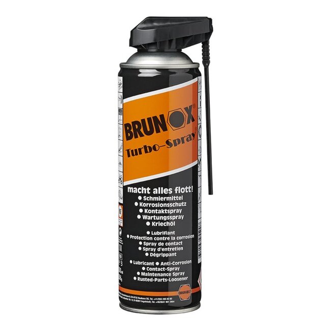Brunox ® Multifunctionele spray - roestoplosser - corrosiebeschermer - 500 ml