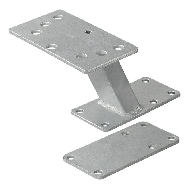 ProPlus Reservewielhouder - Gegalvaniseerd staal - Voor 8-15 inch banden - 23x16x17 cm - 2,13 kg