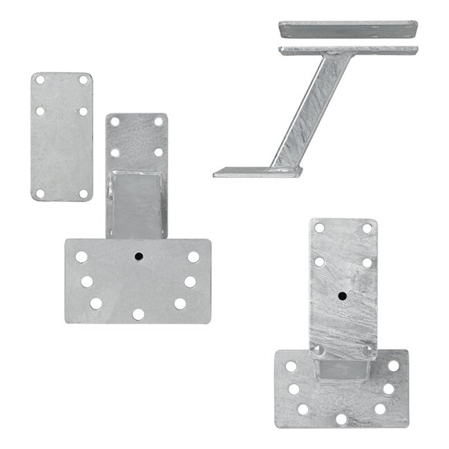 ProPlus Reservewielhouder - Gegalvaniseerd staal - Voor 8-15 inch banden - 23x16x17 cm - 2,13 kg