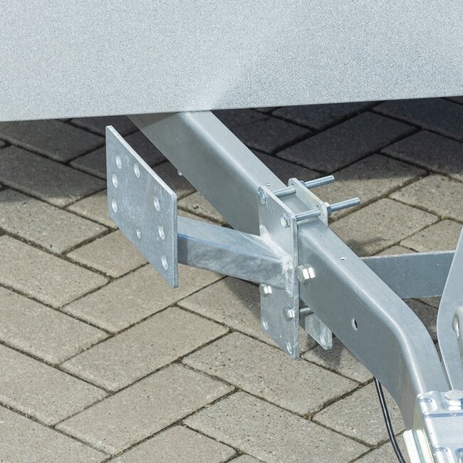 ProPlus Reservewielhouder - Gegalvaniseerd staal - Voor 8-15 inch banden - 23x16x17 cm - 2,13 kg