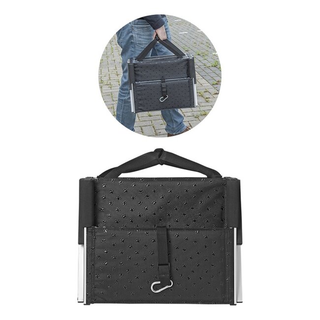 ProPlus Lichtgewicht opvouwbare hondentrap met antislip treden - 116 x 33 x 63 cm