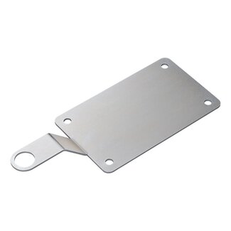 ProPlus Hondenriem bevestigingsplaat - Staal - 29,8 x 12 cm - Veilig en stevig