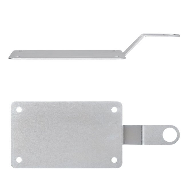 ProPlus Hondenriem bevestigingsplaat - Staal - 29,8 x 12 cm - Veilig en stevig