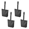 Pro Plus Zandzakken voor Boothoes - 300D - Zwart - 4 stuks Pro Plus Zandzakken voor Boothoes - 300D - Zwart - 4 stuks