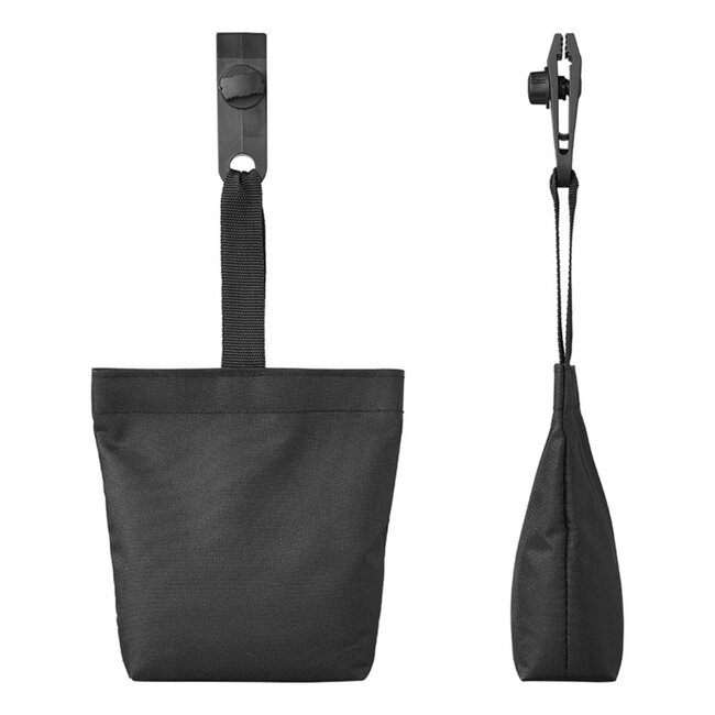 ProPlus Zandzakken voor boothoes - UV-bestendig - Zeewaterbestendig - Set van 4 - Zwart