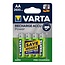 Varta Oplaadbare AA-batterijen - NiMH - 2600 mAh - 1,2V - 4 stuks