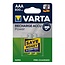 Varta Oplaadbare AAA-batterijen - NiMH - 800 mAh - 1,2V - 2 stuks