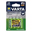 Varta Batterijen Oplaadbaar - NiMH - HR06/AA - 1.2 Volt - 2100 mAh - 4 Stuks