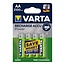 Varta Oplaadbare AA-batterijen - NiMH - 2100 mAh - 1,2V - 4 stuks