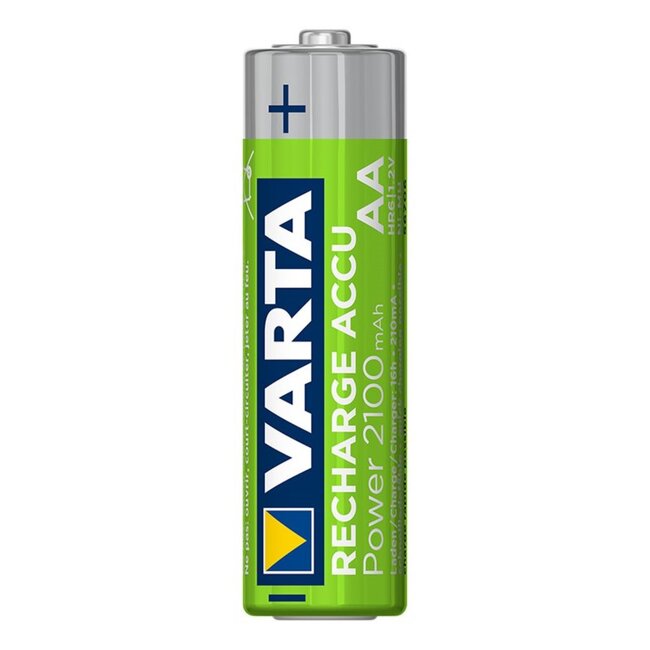 Varta Batterijen Oplaadbaar - NiMH - HR06/AA - 1.2 Volt - 2100 mAh - 4 Stuks