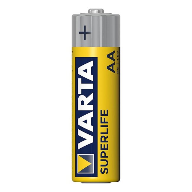 Varta Batterijen Superlife - Koolzink - R06/AA - 1.5 Volt - 4 Stuks