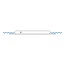 ProPlus Opblaasbaar grondzeil - waterdicht PVC - 3 x 5,5 meter - grijs