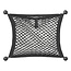 ProPlus Elastisch opbergnet - dubbel - zelfklevend of schroefbevestiging - zwart - 40 x 34 cm