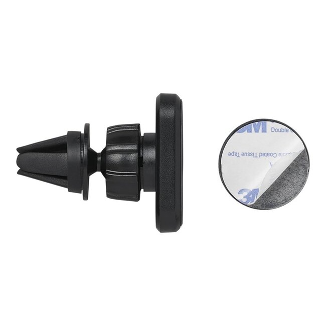 ProPlus Universele smartphonehouder met magneet voor ventilatierooster - zwart - schokbestendig - eenvoudig te bevestigen