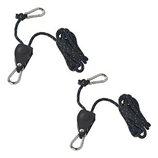 ProPlus Takelset met ratel en touw - 136 kg capaciteit - 2,5 meter - 2 stuks