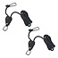 ProPlus Takelset met ratel en touw - 136 kg capaciteit - 2,5 meter - 2 stuks