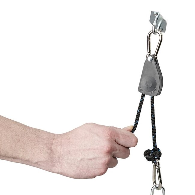 ProPlus Takelset met ratel en touw - 136 kg capaciteit - 2,5 meter - 2 stuks