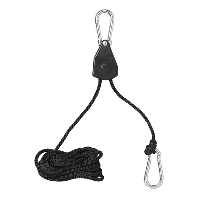 ProPlus Takel met ratel en touw - 68 kg capaciteit - 2,5 meter - set van 2 stuks