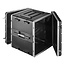 ProPlus Rack Case - Stootvast ABS - 19 inch - 12U - Handgrepen en Vlindersloten