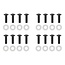ProPlus Stevige rack case - ABS kunststof - 19 inch - 4U - 63,5 x 26 x 55,5 cm