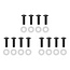 ProPlus Stevige rack case - stootvast ABS - 19 inch - 3U - handgrepen en vlindersloten