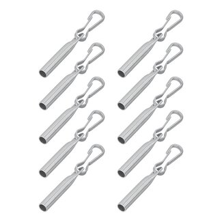 ProPlus Kabeleindsluiting - Staal - Ø 6 mm - 90 mm - Simplex haken - 10 stuks