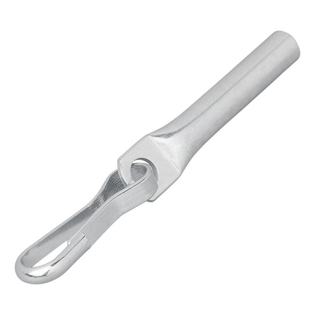 ProPlus Kabeleindsluiting - Staal - Ø 6 mm - 90 mm - Simplex haken - 10 stuks