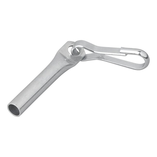 ProPlus Kabeleindsluiting - Staal - Ø 6 mm - 90 mm - Simplex haken - 10 stuks