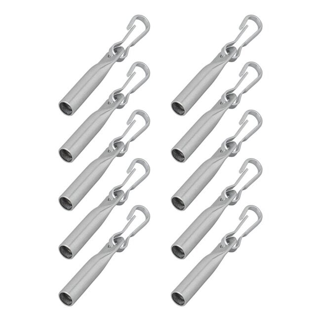 ProPlus Kabeleindsluiting - Staal - Ø 8 x 90 mm - Simplex Haken - 10 stuks