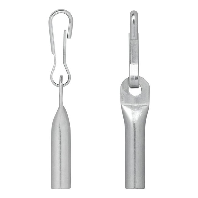 ProPlus Kabeleindsluiting - Staal - Ø 8 x 90 mm - Simplex Haken - 10 stuks